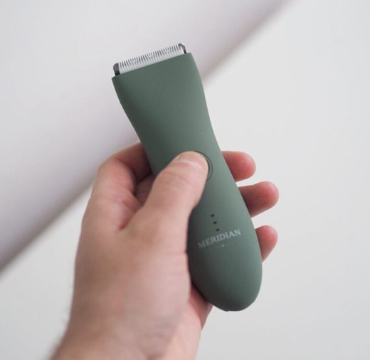 Recortador de vello corporal eléctrico inalámbrico e impermeable