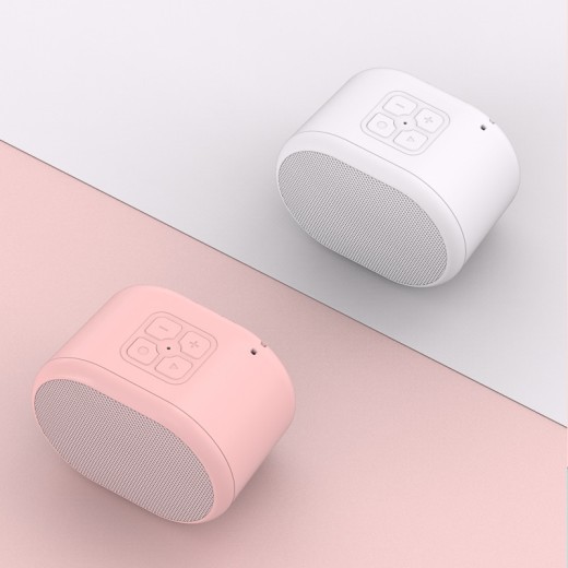 Mini altavoz Bluetooth Macaron, altavoz de música portátil