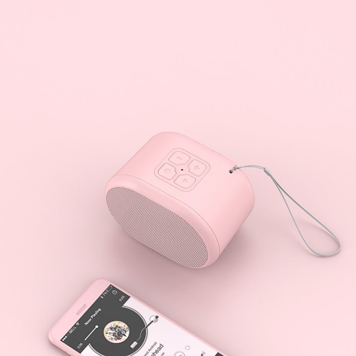 Mini altavoz Bluetooth Macaron, altavoz de música portátil