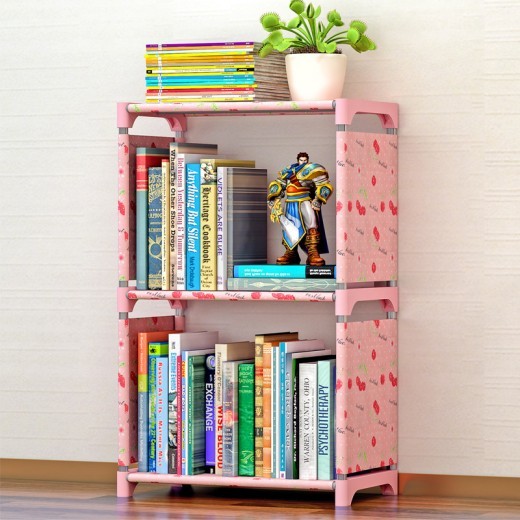 Estantería de escritorio pequeña y creativa con combinación libre