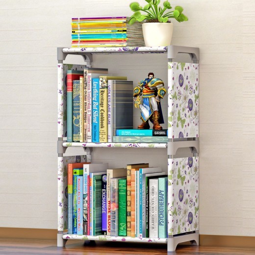 Estantería de escritorio pequeña y creativa con combinación libre