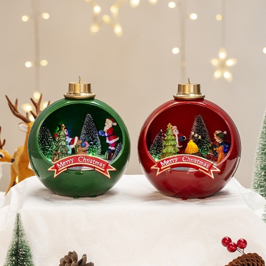 Adorno de nieve para casa, decoración, regalo de Navidad