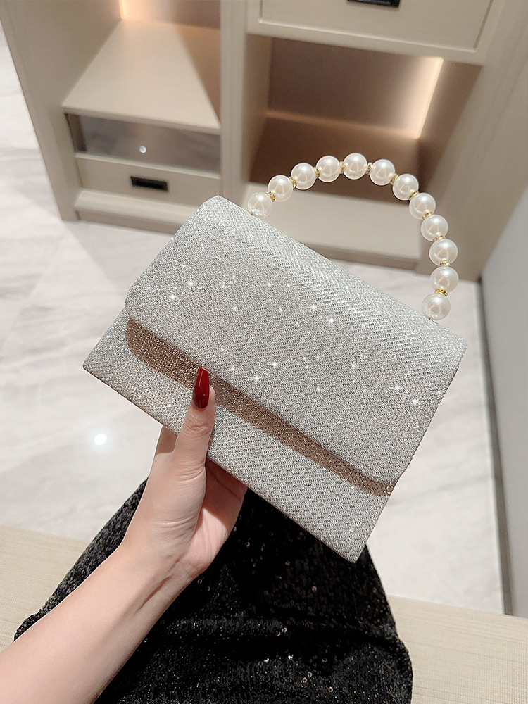 Bolso pequeño para mujer con diamantes de imitación para banquete y vestido de noche