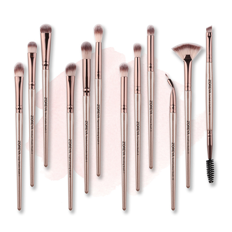 Brocha de maquillaje de pelo suave ZOREYA