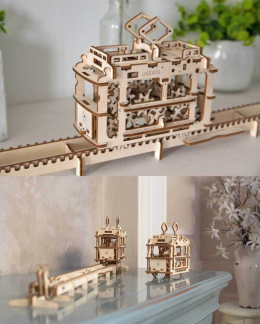 Shop the DIY 154pcs Wooden Streetcar Mechanical Transmission Model Assembly Puzzle Toy in New Zealand. Perfect educational gift for kids aged 8+, promoting creativity, problem-solving, and STEM learning. Build and learn with this fun, hands-on puzzle!