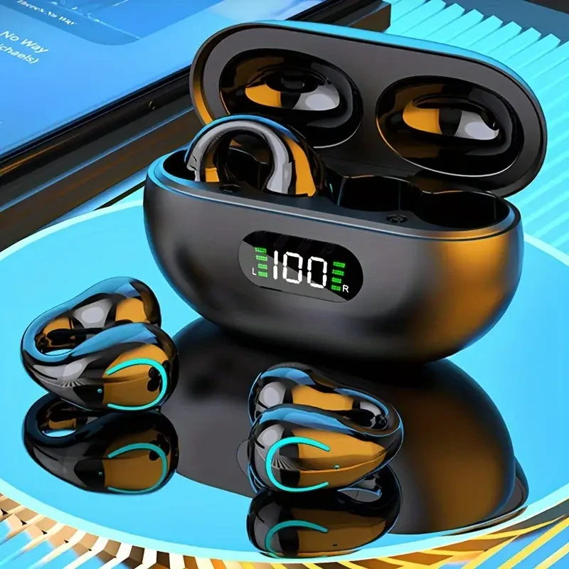 Auriculares inalámbricos con clip GREATWALL, batería de larga duración, sonido HIFI con temática de anime, ideales para diversos deportes como ciclismo y conducción, ideales para jugadores y estilos de vida activos.