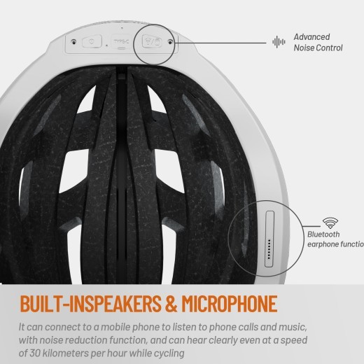 Ride safely and stay connected with the Smart Bluetooth Warning Light Riding Integrated Helmet. Featuring Bluetooth connectivity, this helmet is perfect for cyclists, motorcyclists, and outdoor enthusiasts.