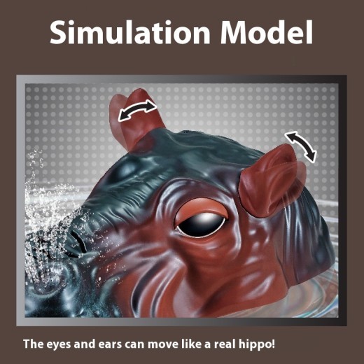 Shop the Remote Control Hippo Water Spray Animal Boat – a fun and interactive water toy for kids! This RC toy boat sprays water and features a cute hippo design. Perfect for pool, beach, or bath time. Ideal gift for children aged 3+.