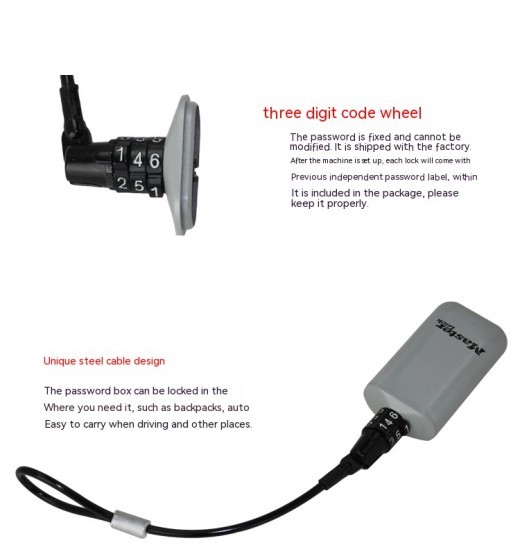 Keep your essentials safe with the Password Lock Keys' Box Safe Wallet. Designed for security, convenience, and portability, this compact wallet ensures your keys, cards, and cash stay protected at all times.