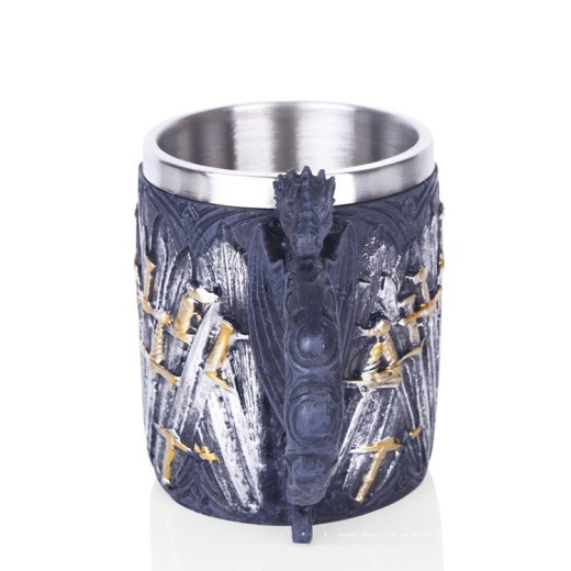 Shop the Mug Beer Mug Holy Sword Black Mug Water Cup – a unique, high-quality drinkware with a fantasy sword handle. Perfect for beer, tea, coffee, and more. A must-have for collectors in New Zealand.