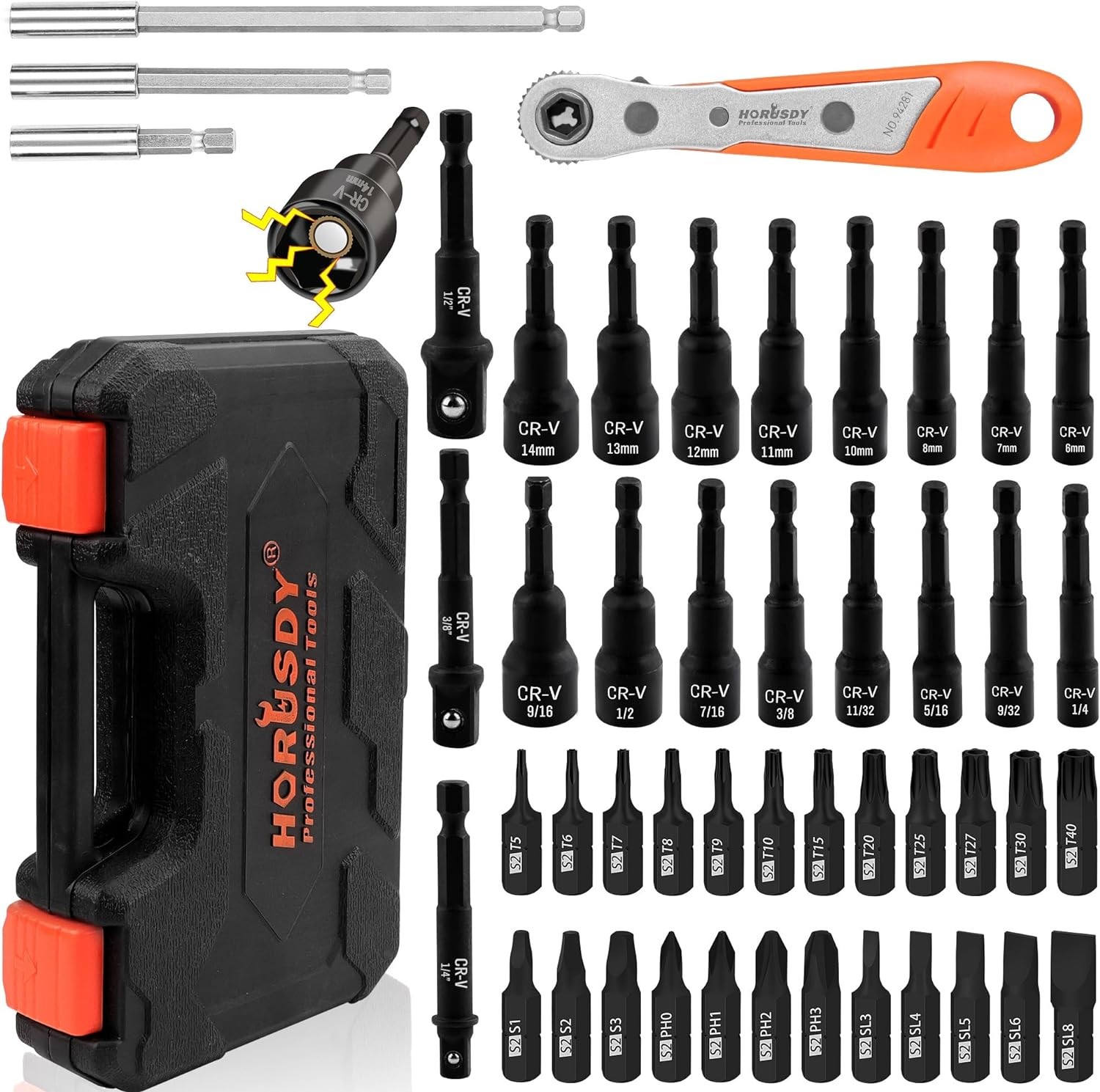 Discover our Nut Driver Screwdriver Bits, designed for versatile use in automotive and home repair applications. This durable set ensures efficient fastening and compatibility with various nuts and screws.