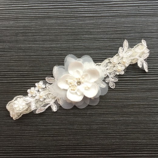 Liga estilo occidental para bodas, anillo elástico para pierna