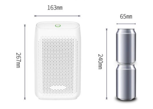 Deshumidificador semiconductor pequeño para el hogar