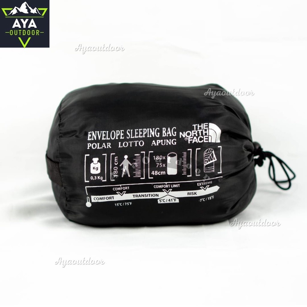 Saco de dormir de forro polar para exteriores, saco de dormir de forro polar grueso, serie Summit, suave, cálido y para acampar.