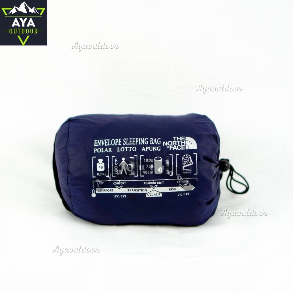 Saco de dormir de forro polar para exteriores, saco de dormir de forro polar grueso, serie Summit, suave, cálido y para acampar.