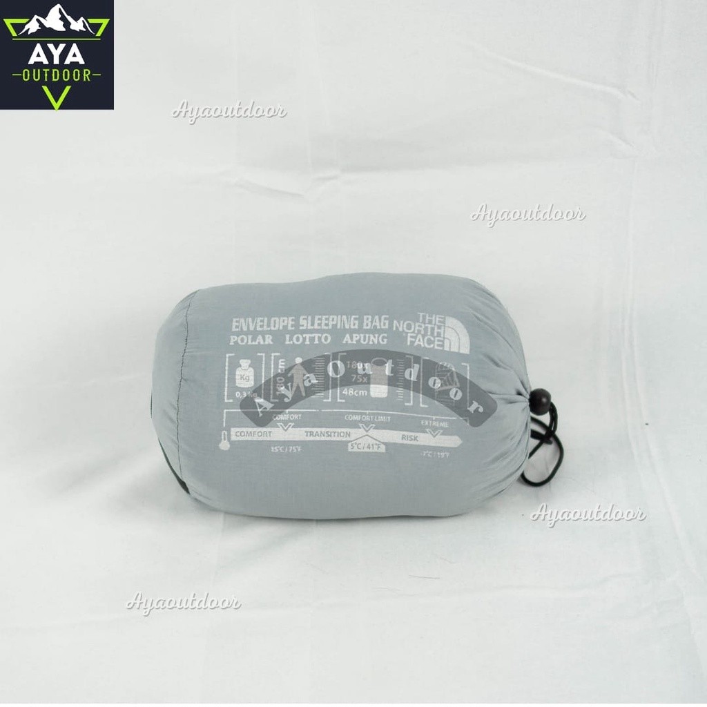 Saco de dormir de forro polar para exteriores, saco de dormir de forro polar grueso, serie Summit, suave, cálido y para acampar.