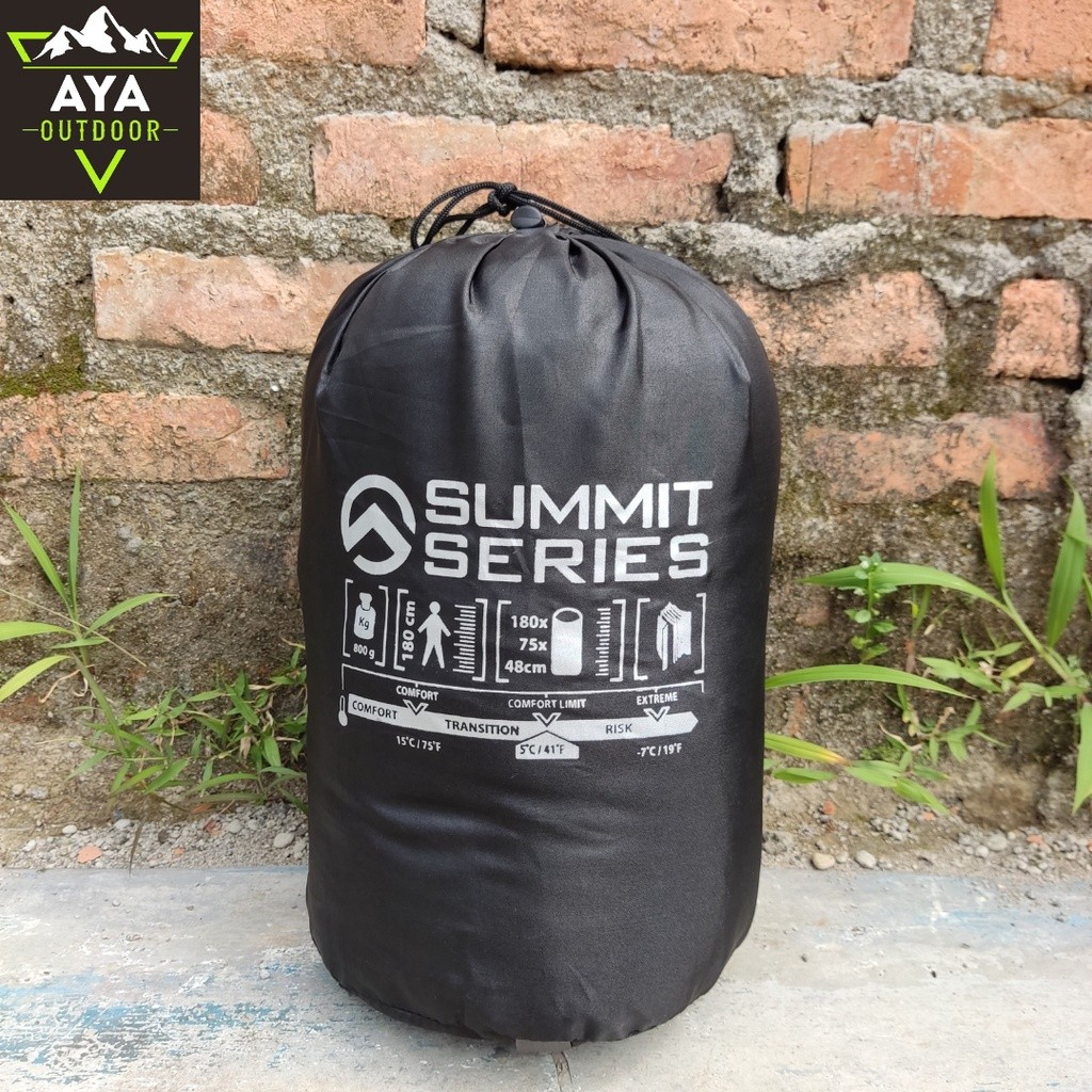 Saco de dormir de forro polar para exteriores, saco de dormir de forro polar grueso, serie Summit, suave, cálido y para acampar.