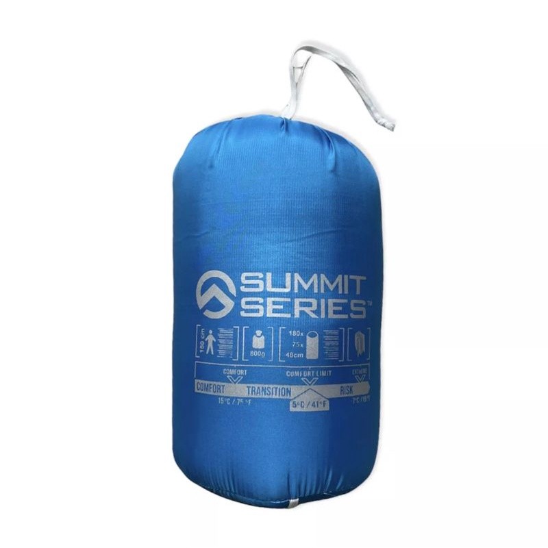 Saco de dormir de forro polar para exteriores, saco de dormir de forro polar grueso, serie Summit, suave, cálido y para acampar.