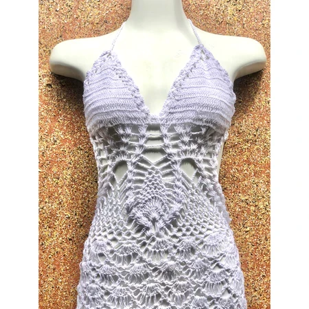 Vestido de bikini de punto para verano