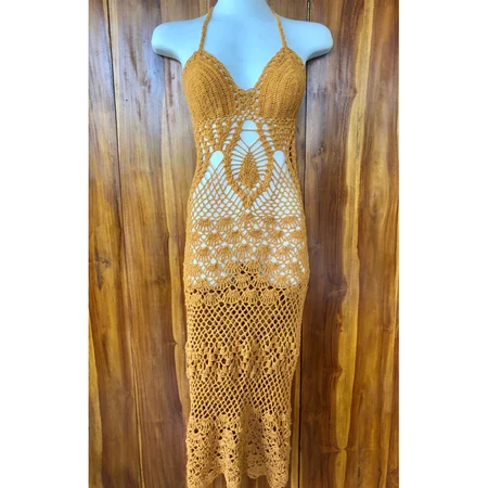 Vestido de bikini de punto para verano
