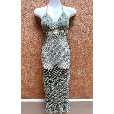 Vestido de bikini de punto para verano