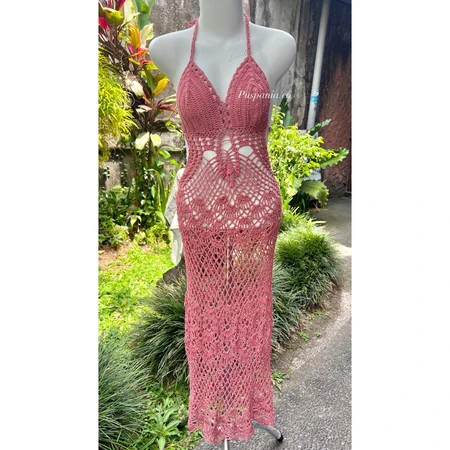 Vestido de bikini de punto para verano