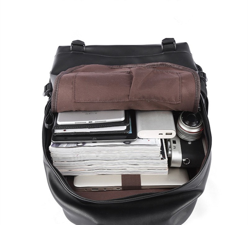 Shop the Men's PVC Large Capacity USB Waterproof Backpack. Spacious, durable, and waterproof with a built-in USB charging port. Ideal for travel, work, and daily use in New Zealand.
