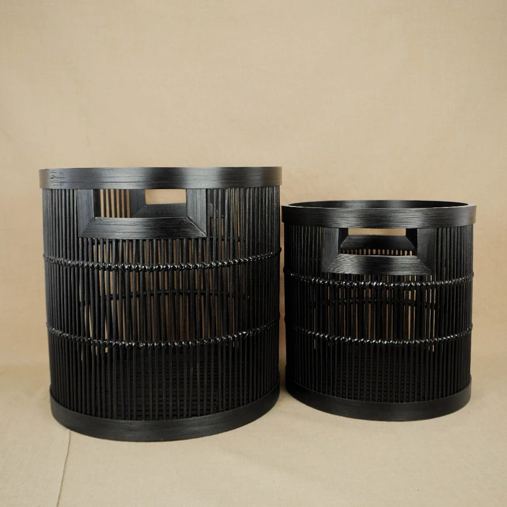 Cesta de bambú de cala