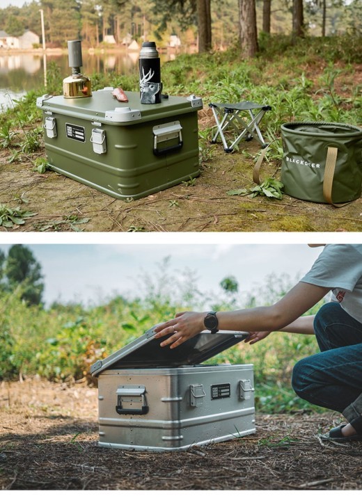 Keep your camping gear organized and secure with the Outdoor Aluminum Alloy Storage Box. Durable, lightweight, and portable, it’s the ideal solution for wild camping, vehicle-mounted storage, and outdoor adventures.
