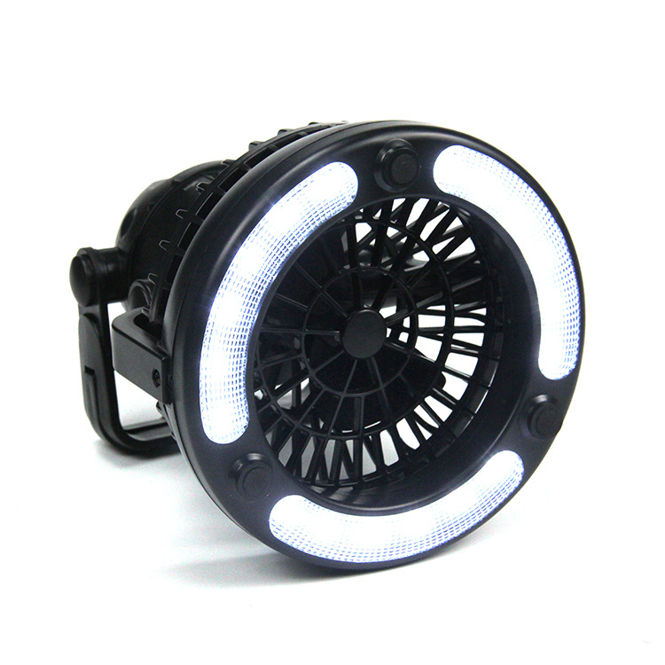 Keep cool and well-lit with the Multifunctional 18LED Camping Fan Light. Perfect for camping, hiking, or outdoor picnics in New Zealand, this compact fan-light combo provides both illumination and a refreshing breeze.