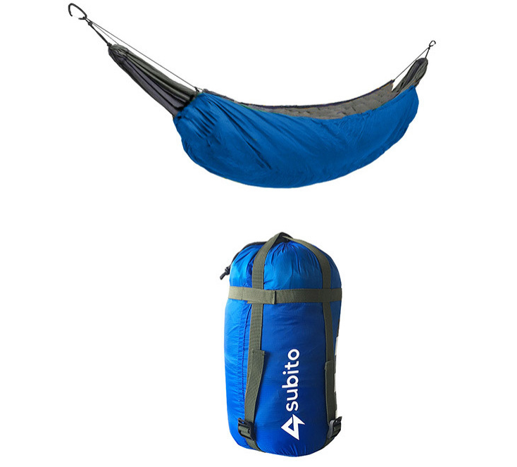 Experience ultimate relaxation with the Outdoor Camping Warm Cover Cotton Hammock. Ideal for camping, hiking, and outdoor leisure, this hammock provides comfort and warmth for a cozy outdoor experience in New Zealand.