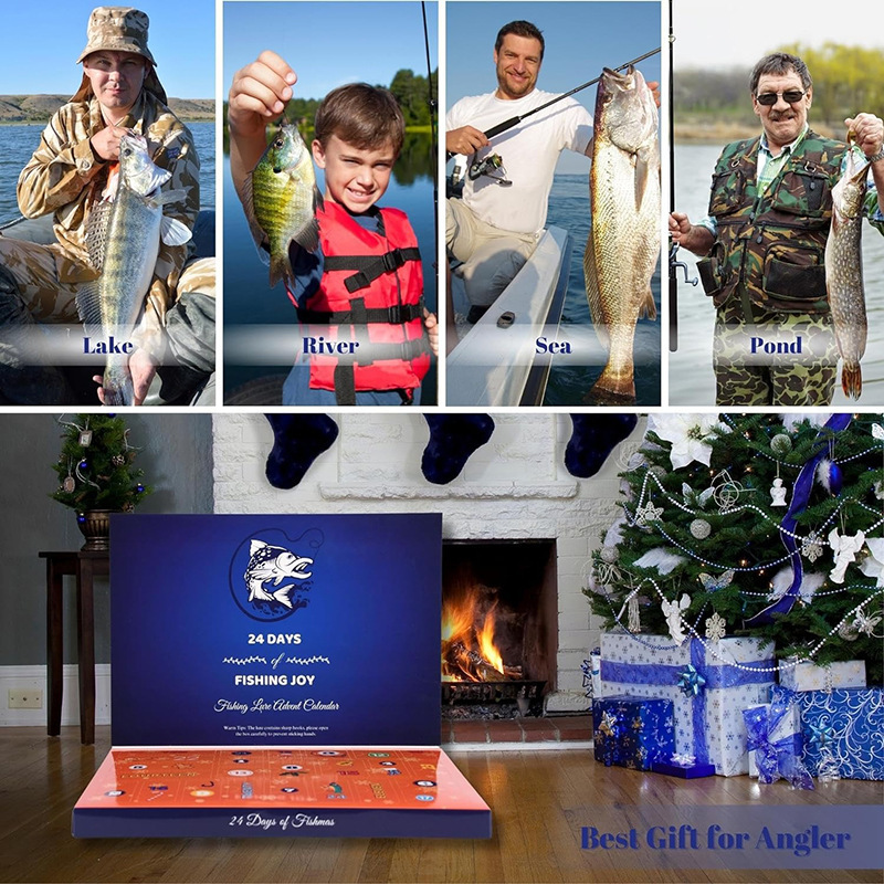 Unwrap a new fishing surprise every day with the Lure Fishing Suit Advent Calendar Blind Box. Perfect for fishing lovers, this unique calendar includes exclusive lures and accessories, making it an ideal gift for anglers in New Zealand.