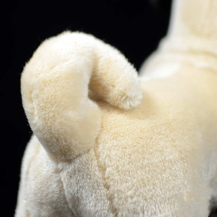 Juguete de peluche de perro de imitación, bonito animal, regalo