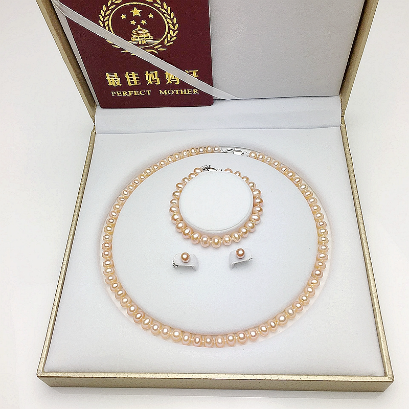 Conjunto de collar de cuentas de regalo