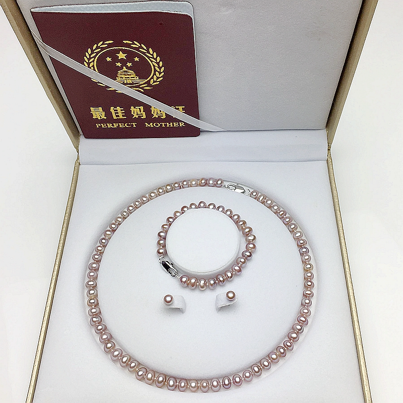 Conjunto de collar de cuentas de regalo