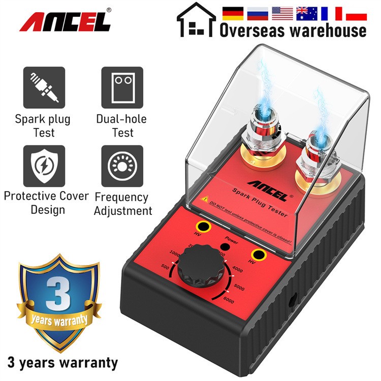 Probador de incendios de enchufes de automóvil, enchufe de doble orificio