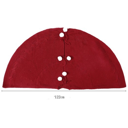 Decoración de falda de árbol de Navidad falda de árbol