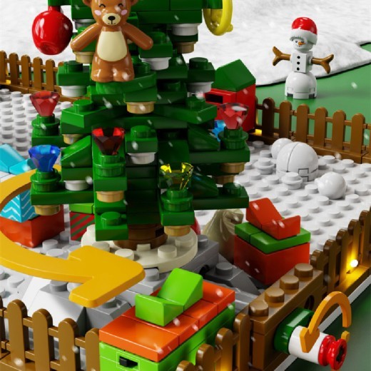 Rompecabezas de la sabiduría ensamblado para niñas, regalo de Navidad