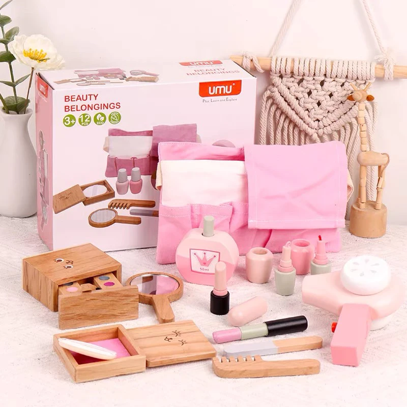 Juguetes de maquillaje general, peluquería, juguetes de simulación, juegos de rol, salón para niños