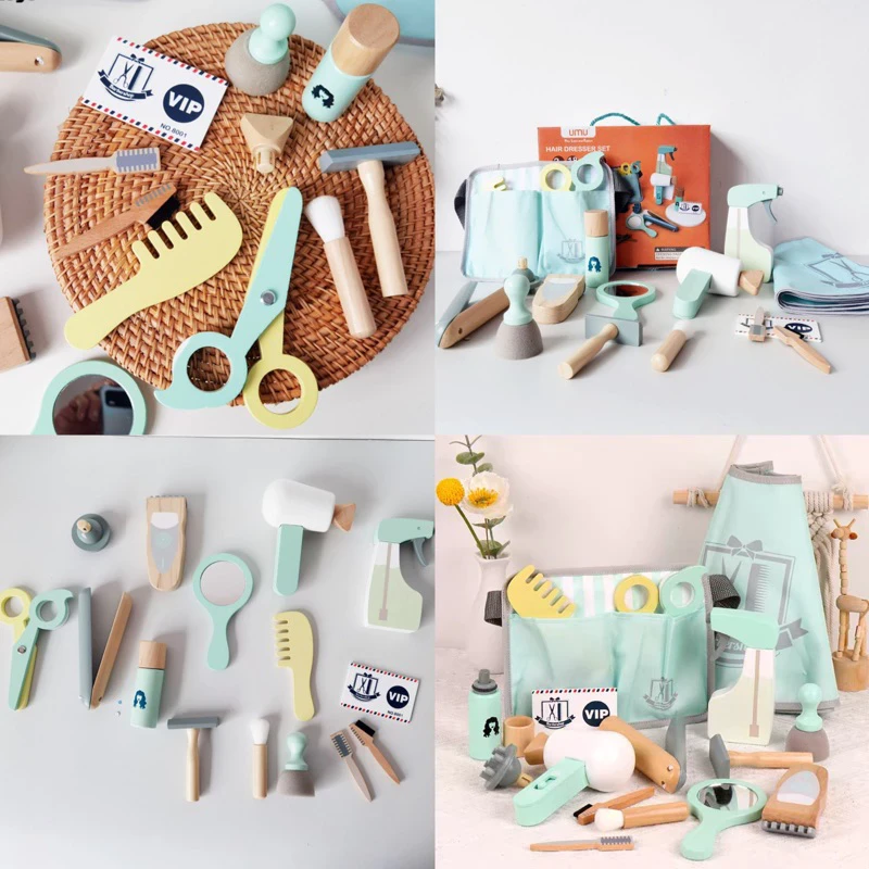 Juguetes de maquillaje general, peluquería, juguetes de simulación, juegos de rol, salón para niños