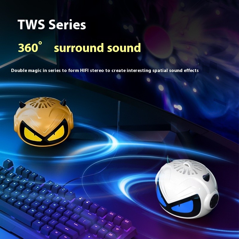 Altavoz portátil inalámbrico compacto para exteriores Little Devil