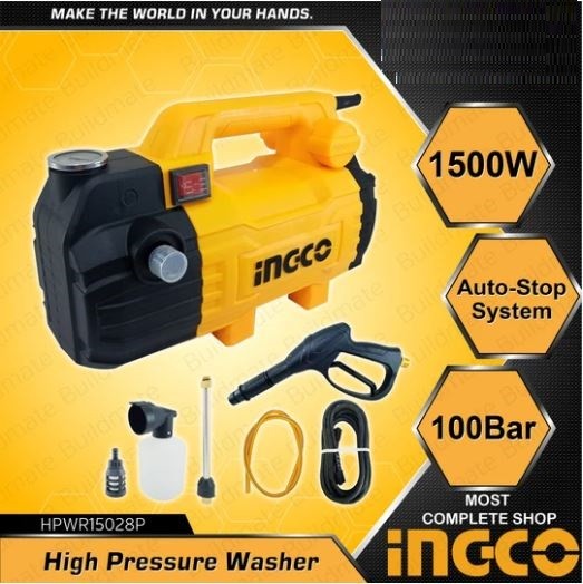 Hidrolavadora de alta presión 1500W