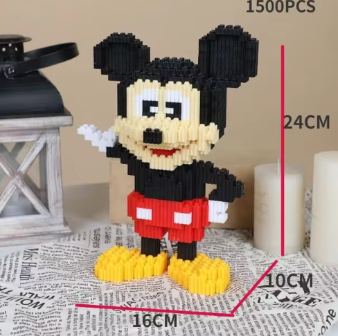 1500 bloques de Mickey Mouse