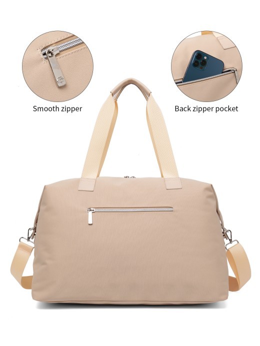 Bolsa de momia de gran capacidad para guardar pañales de viaje en espera de entrega