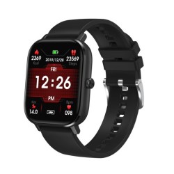 Pulsera inteligente con control remoto, frecuencia cardíaca, ECG, presión arterial, oxígeno en sangre y música.
