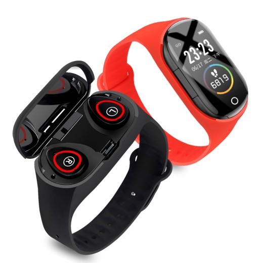 Pulsera inteligente con auriculares
