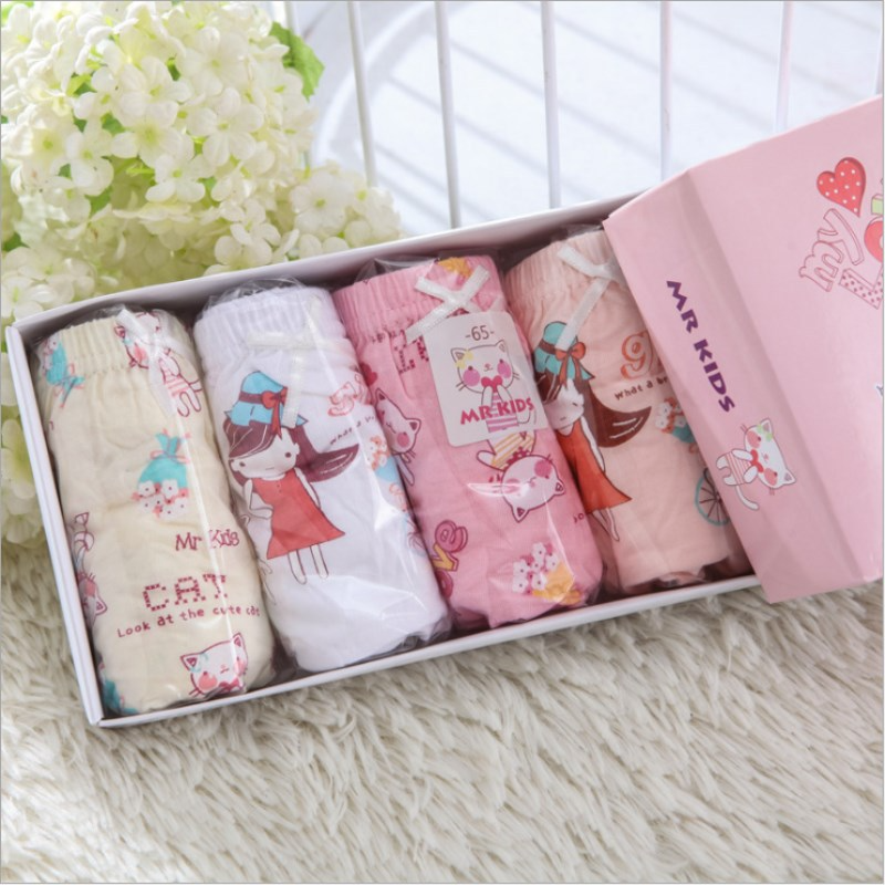 Pantalones cortos CuteGirl con doble entrepierna para niñas