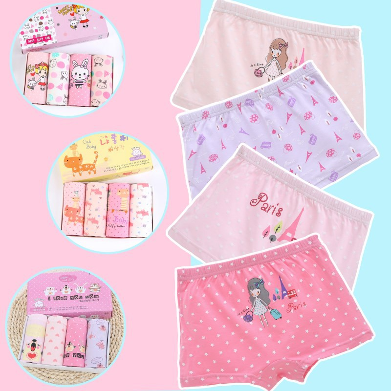 Pantalones cortos CuteGirl con doble entrepierna para niñas