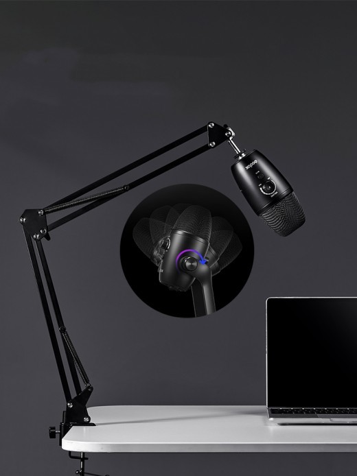 Micrófono con cancelación de ruido K Song Plug and Play de alta compatibilidad