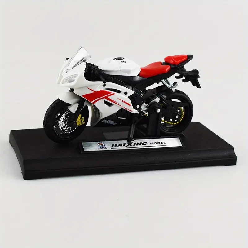 1:18 Decoración de coche de plástico para el hogar Vehículo todoterreno Colección Modelo de oficina Juguete Diecast Motocicleta Simulación Portátil